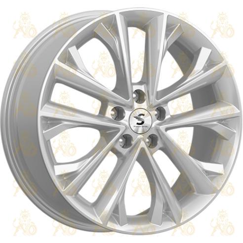 K&K КР012 7x18 5*114.3 ET38 DIA67.1 Elite silver Литой