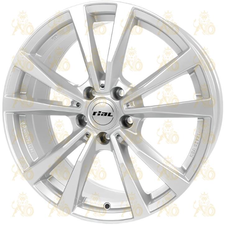 Rial M12X 9x20 5*112 ET48 DIA66.6 Polar Silver Литой
