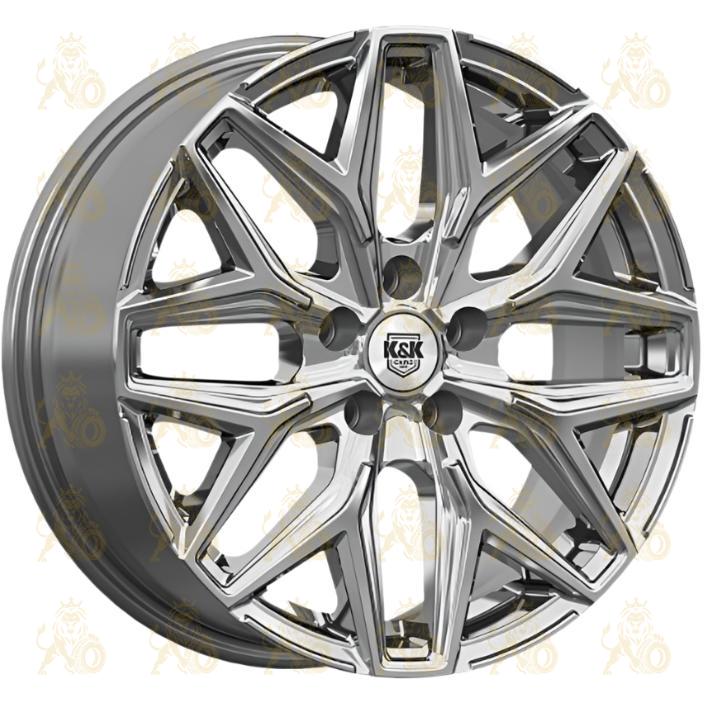 K&K Ариус 7x17 5*110 ET35 DIA65.1 Дарк платинум Литой