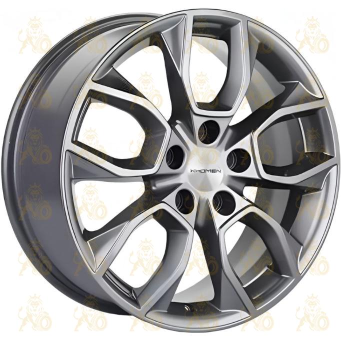 Khomen KHW 1713 7x17 5*114.3 ET48.5 DIA67.1 Gray Литой