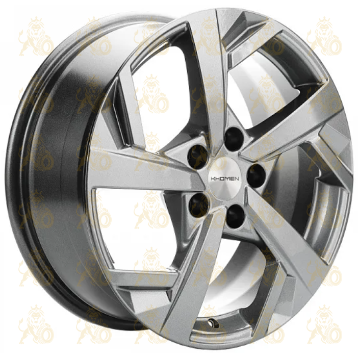 Khomen KHW 1712 7x17 5*114.3 ET45 DIA66.1 Gray Литой