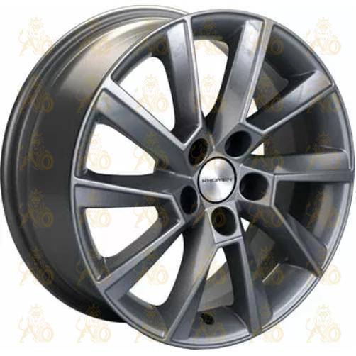 Khomen KHW 1507 6x15 5*100 ET40 DIA57.1 Gray Литой