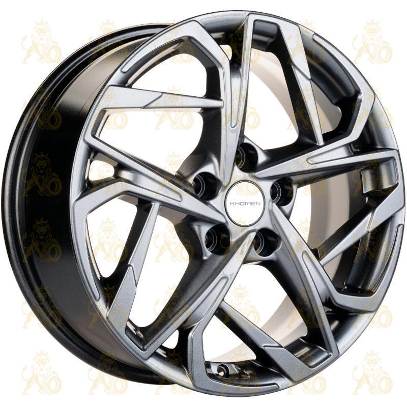 Khomen KHW 1716 7x17 5*114.3 ET40 DIA66.1 Gray Литой