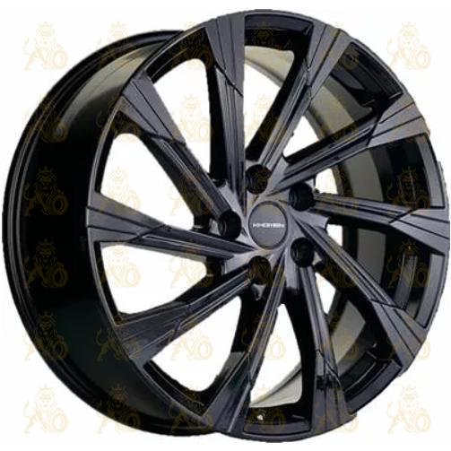 Khomen KHW 1901 7.5x19 5*108 ET33 DIA60.1 Black Литой