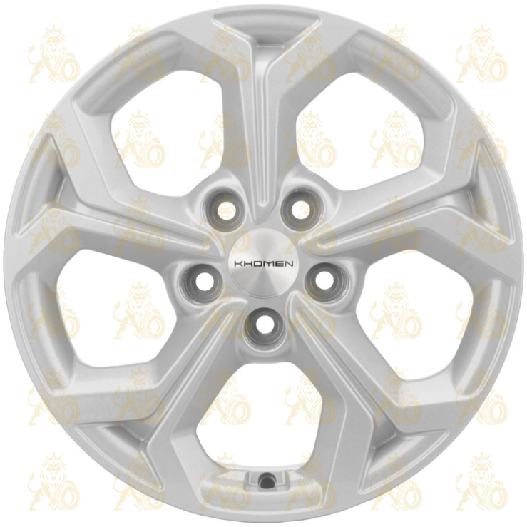 Khomen KHW 1606 6.5x16 5*114.3 ET46 DIA67.1 G-Silver Литой