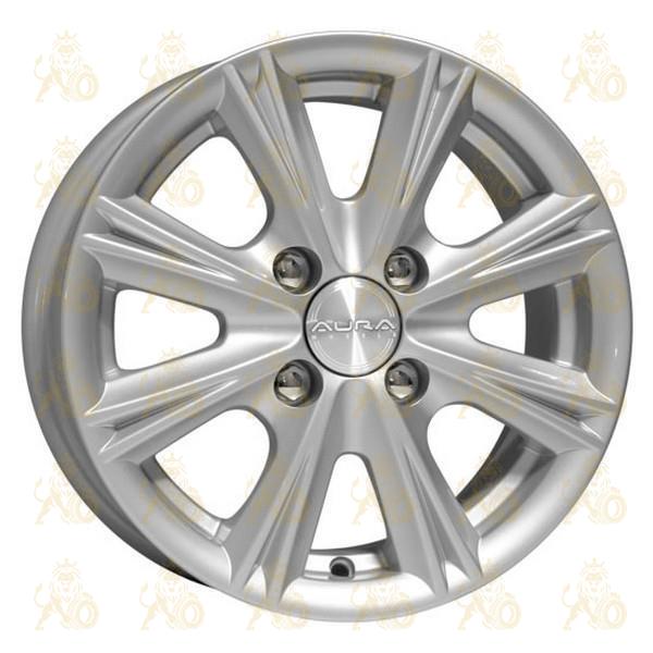 K&K Аттика 5.5x14 4*98 ET35 DIA58.6 Сильвер Литой