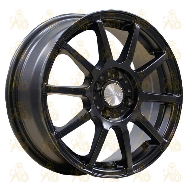 Скад Акита 6x15 4*100 ET45 DIA67.1 Черный бархат Литой
