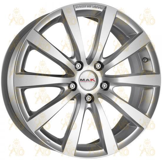 MAK Iguan 8x17 5*114.3 ET40 DIA76.1 Silver Литой