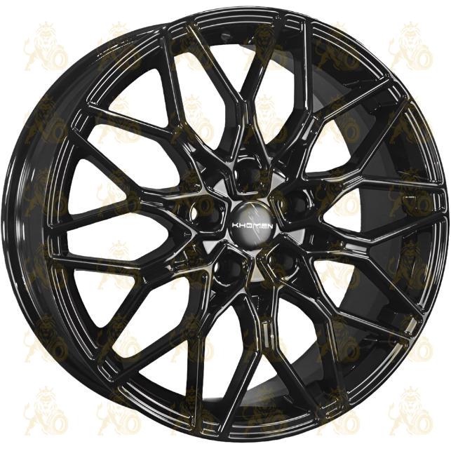 Khomen KHW 1813 7x18 5*108 ET47 DIA60.1 Black Литой