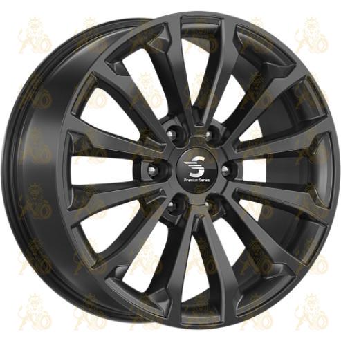 Скад КР006 8.5x20 6*139.7 ET25 DIA106.1 Fury black Литой