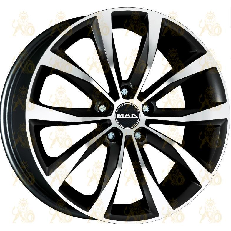 MAK Wolf 7x18 5*112 ET43 DIA57.1 Ice Black Литой
