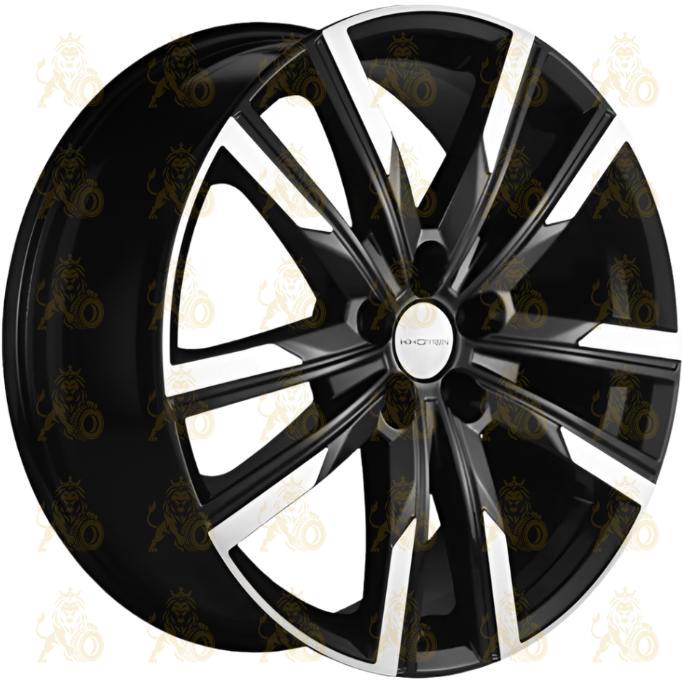 Khomen KHW 1905 7.5x19 5*114.3 ET35 DIA60.1 Black-FP Литой