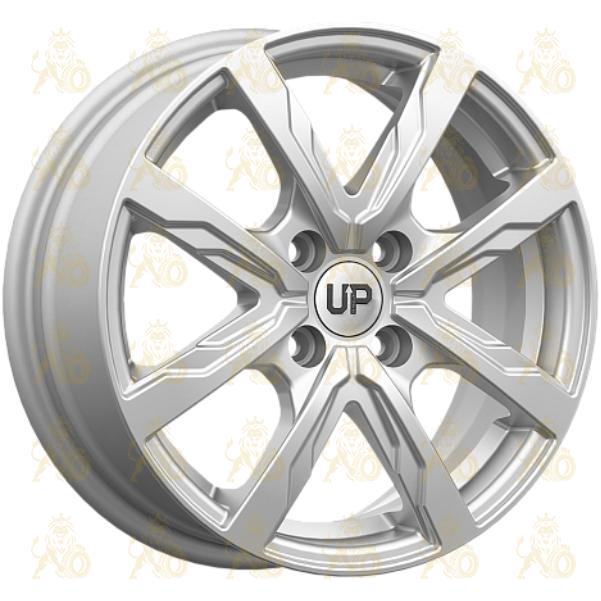 WUP UP122 6x15 4*114.3 ET40 DIA66.1 Silver Classic Литой