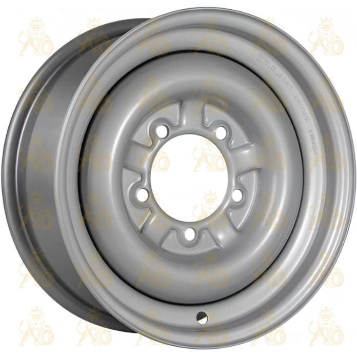Kronprinz УАЗ-450 6x15 5*139.7 ET22 DIA108.6 Silver Штампованный