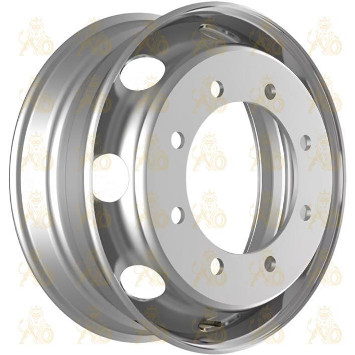 Accuride 8/275/221/136 6.75x19.5 8*275 ET136 DIA221 Silver Штампованный