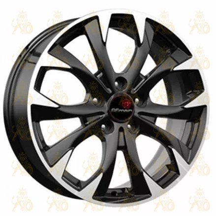 Remain R152 7x17 5*112 ET54 DIA57.1 Алмаз черный Литой
