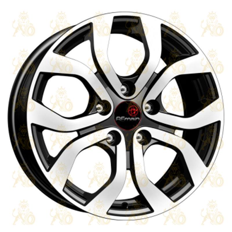 Remain R164 6.5x16 5*114.3 ET45 DIA67.1 Алмаз черный Литой