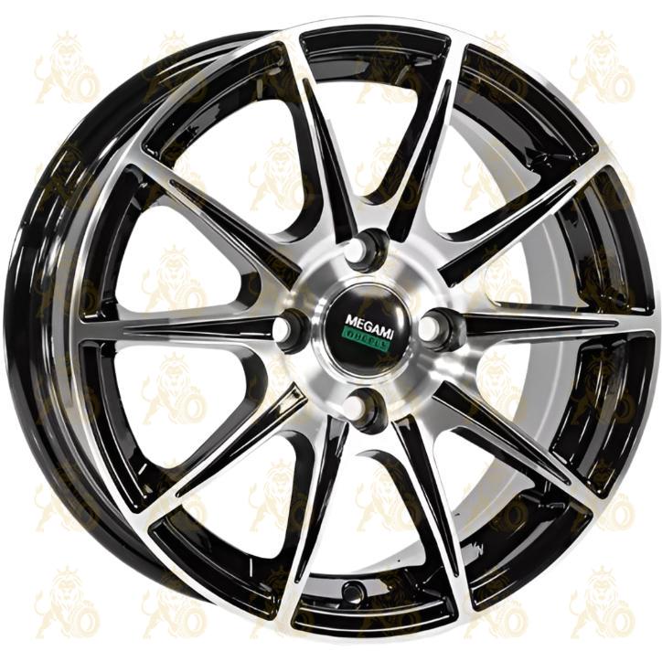 Megami MGM-13 6x14 4*100 ET35 DIA67.1 BKF Литой