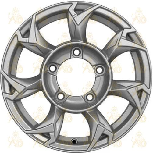 Khomen KHW 1505 5.5x15 5*139.7 ET5 DIA108.1 F-Silver Литой