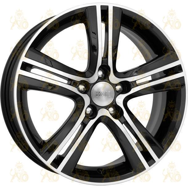K&K Борелли 6.5x16 5*114.3 ET45 DIA60.1 Алмаз черный Литой