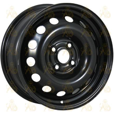 Trebl 8075 6x15 4*114.3 ET43 DIA67.1 Black Штампованный