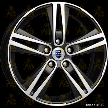 K&K Прайм 6.5x17 5*114.3 ET40 DIA66.1 Алмаз черный Литой