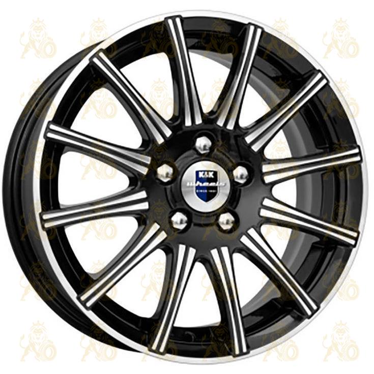 K&K Сиеста 6x15 5*100 ET38 DIA57.1 Алмаз черный Литой