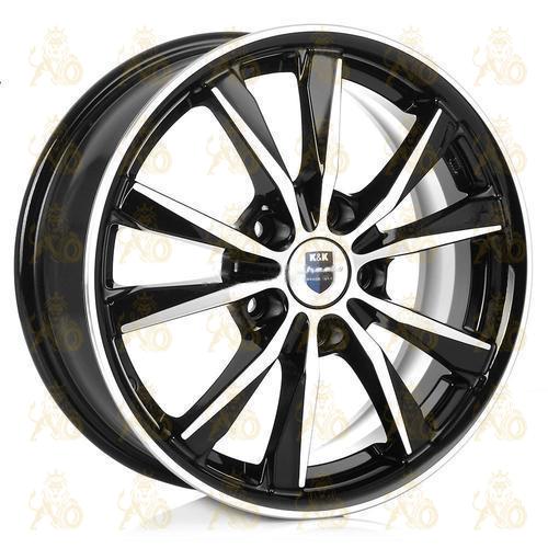 K&K Спайдер 6.5x16 5*100 ET55 DIA56.1 Алмаз черный Литой