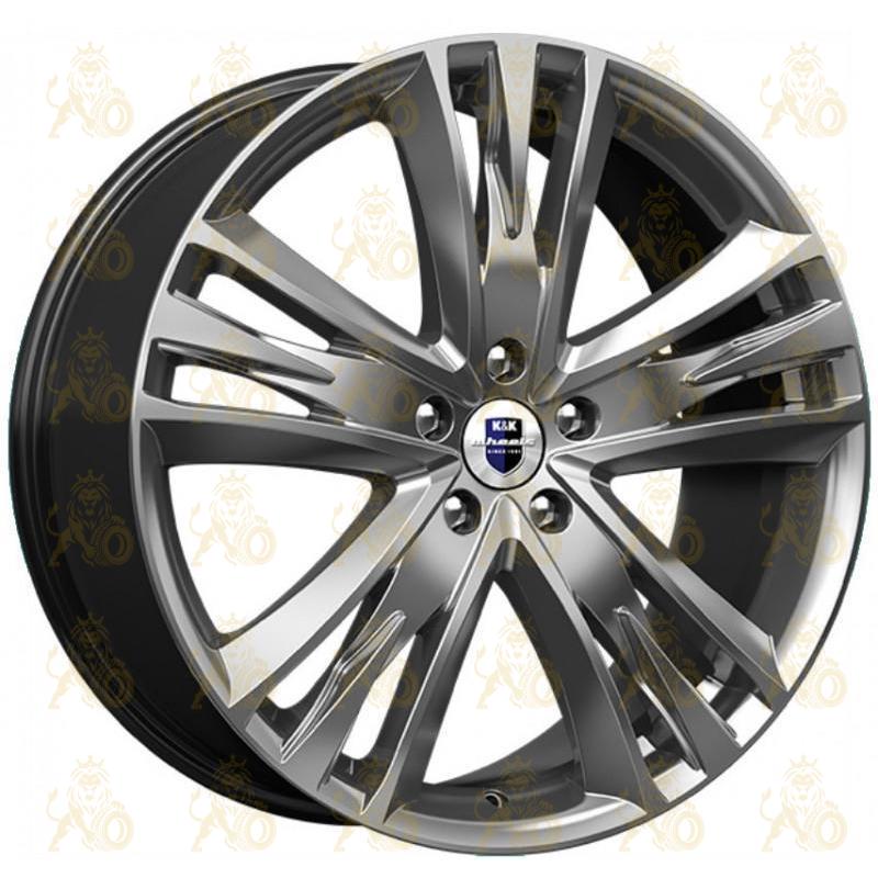 K&K Атлас 8.5x20 5*120 ET46 DIA74.1 Дарк платинум Литой