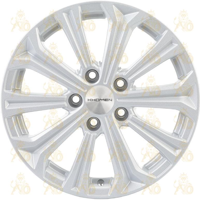 Khomen KHW 1610 6.5x16 5*114.3 ET45 DIA60.1 F-Silver Литой