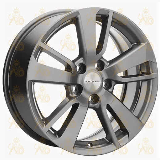 Khomen KHW 1704 7x17 5*114.3 ET39 DIA60.1 Gray-FP Литой