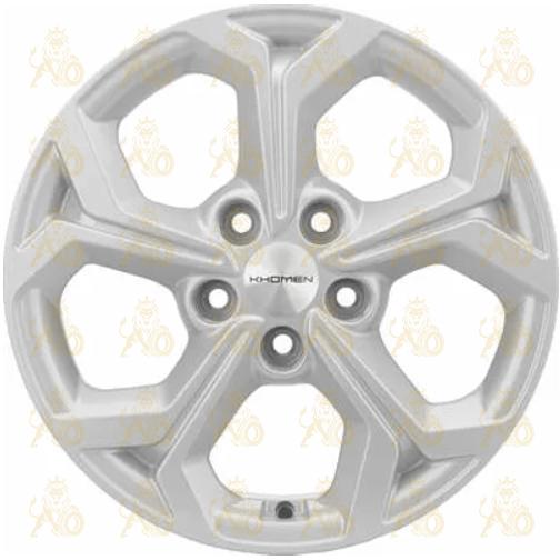 Khomen KHW 1606 6.5x16 5*108 ET50 DIA63.3 F-Silver Литой