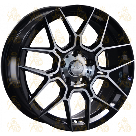 LS 1265 8x18 5*114.3 ET45 DIA67.1 BKF Литой