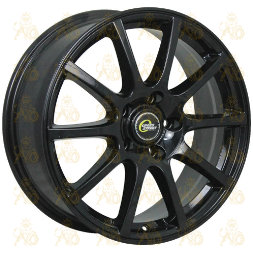 Cross Street CR-16 6x15 4*114.3 ET40 DIA67.1 Black Литой