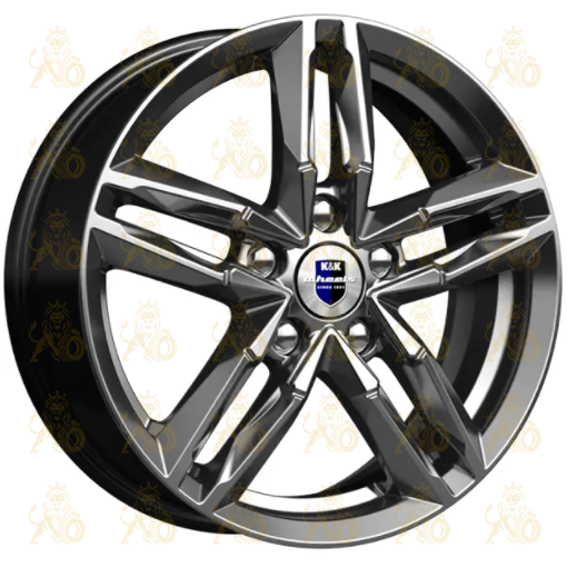 K&K Sayan 6x16 5*105 ET39 DIA56.6 Дарк платинум Литой