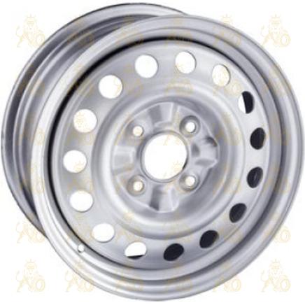 Trebl 7255 6x15 4*108 ET47 DIA63.3 Silver Штампованный