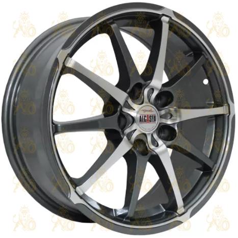 Alcasta M10 6.5x16 5*112 ET50 DIA57.1 HBFP Литой