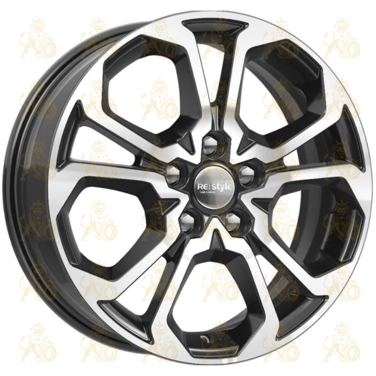 K&K КС892 6.5x17 5*114.3 ET50 DIA66.1 Алмаз черный Литой