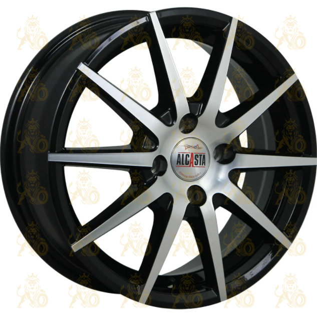 Alcasta M53 6x15 4*100 ET48 DIA54.1 BKF Литой