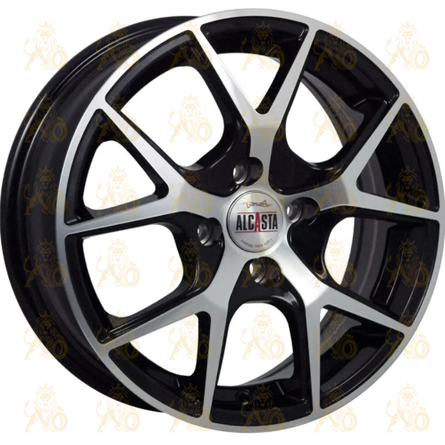 Alcasta M52 6x15 4*100 ET40 DIA60.1 BKF Литой