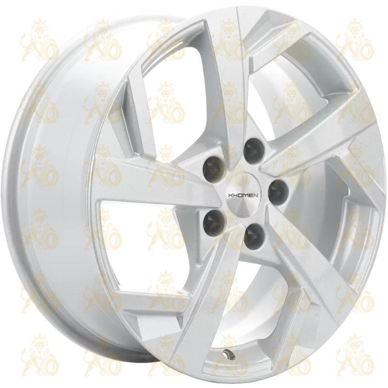 Khomen KHW 1712 7x17 5*114.3 ET40 DIA66.1 F-Silver Литой