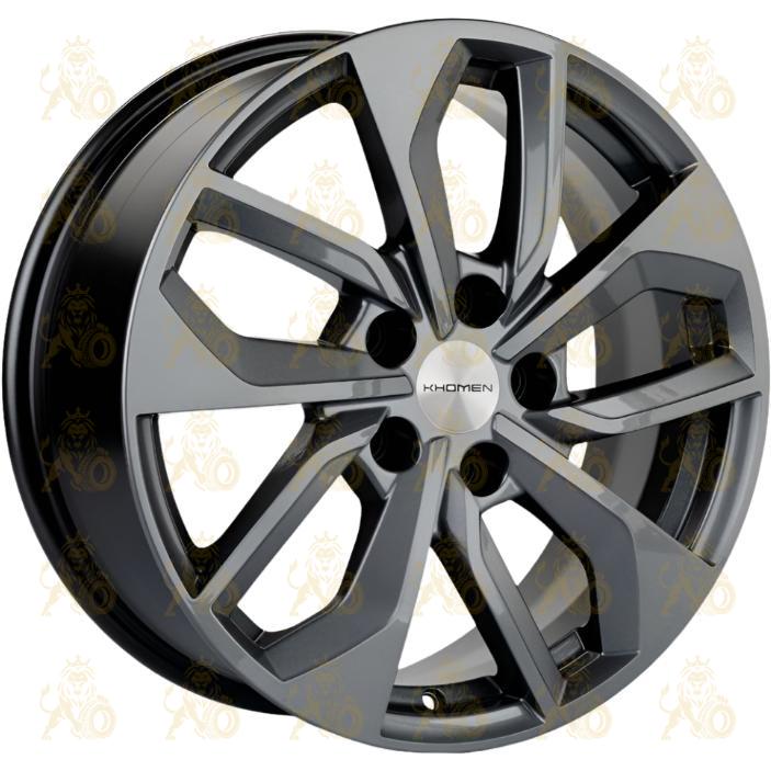 Khomen KHW 1703 7x17 5*114.3 ET39 DIA60.1 Gray Литой