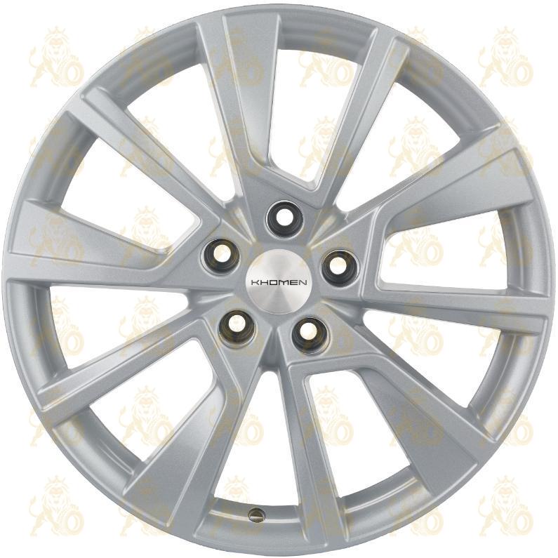 Khomen KHW 1802 7x18 5*112 ET43 DIA57.1 F-Silver Литой
