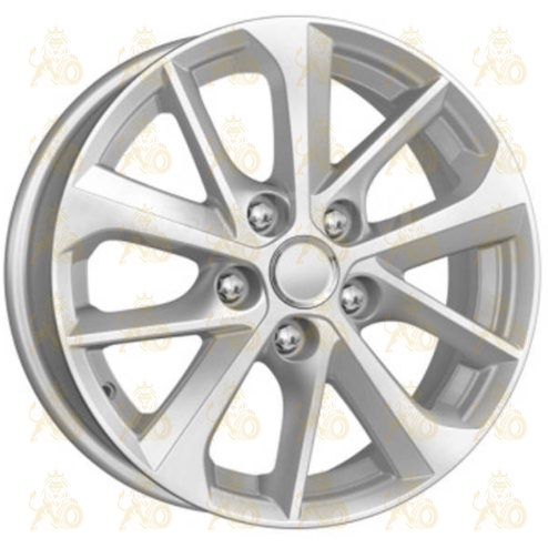 Khomen KHW 1611 6.5x16 5*112 ET46 DIA57.1 Silver-FP Литой