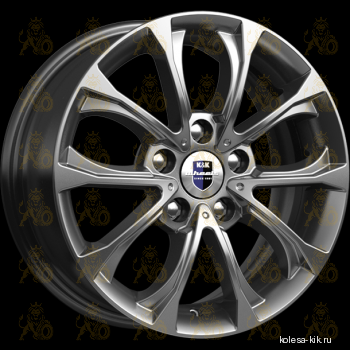 K&K Urals 6.5x15 5*110 ET35 DIA65.1 Дарк платинум Литой