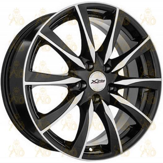 X'trike X-120 7x17 5*108 ET45 DIA63.3 BKFP Литой