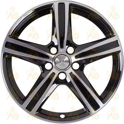 Скад Адмирал 6.5x17 5*112 ET45 DIA66.6 Алмаз Литой