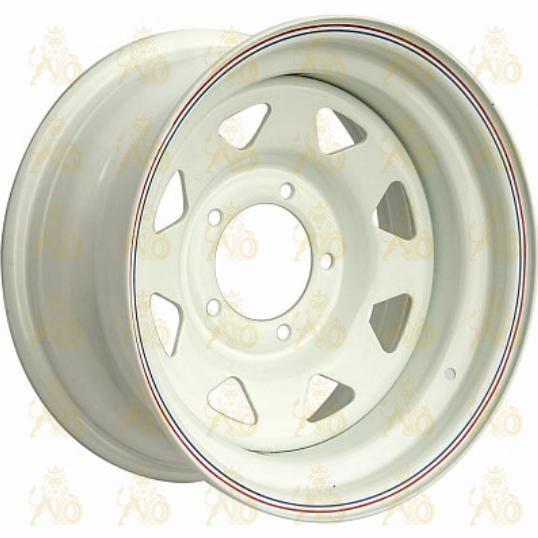Off Road Wheels УАЗ 7x16 5*139.7 ET0 DIA110.1 White Штампованный