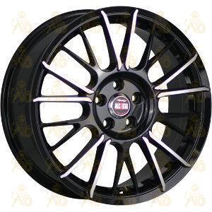 Alcasta M33 6.5x16 5*112 ET46 DIA57.1 BKF Литой