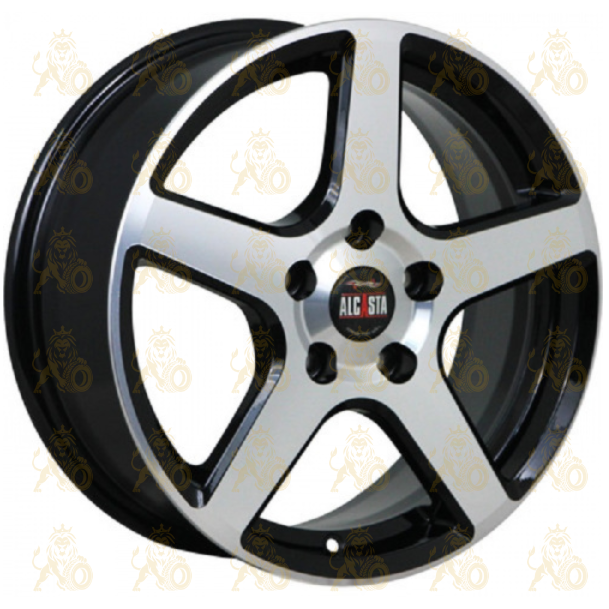 Alcasta M62 6.5x16 5*114.3 ET43 DIA67.1 BKF Литой